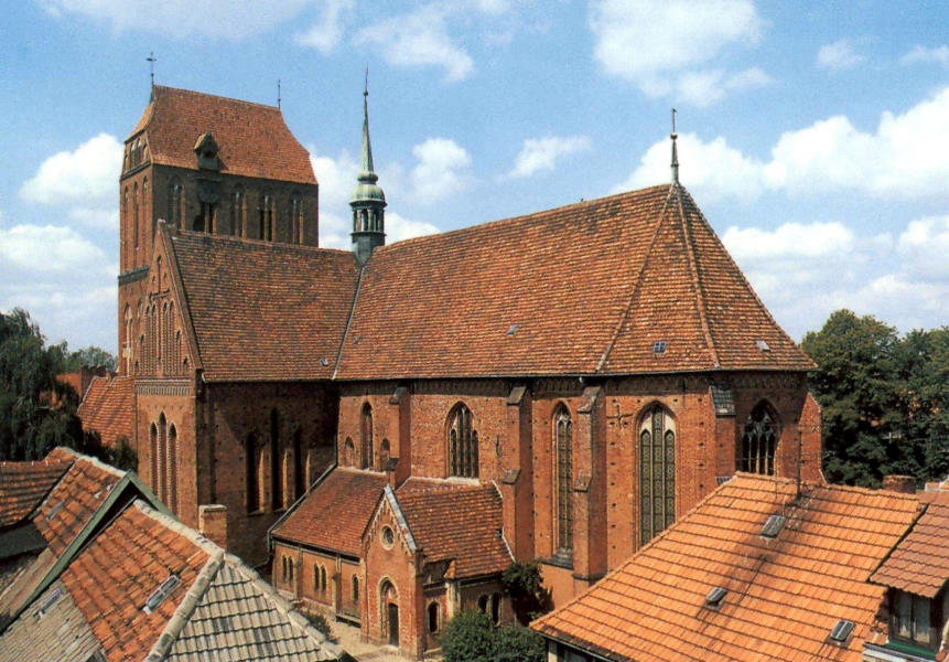 The Güstrow Dom viewed from the southeast